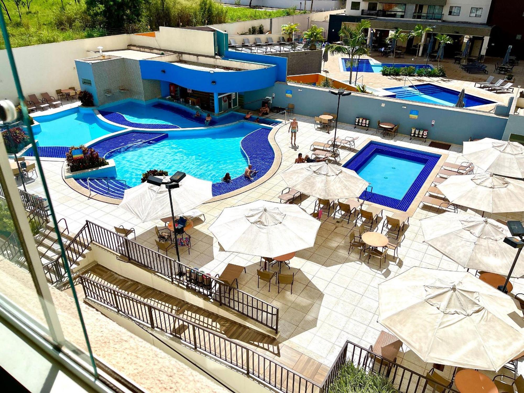 Atrium Residence - Locacao Temporada Caldas Novas Bagian luar foto